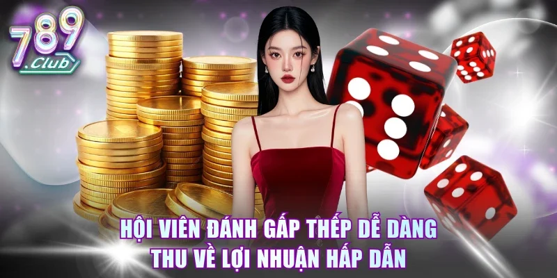 Hội viên đánh gấp thếp dễ dàng thu về lợi nhuận hấp dẫn
