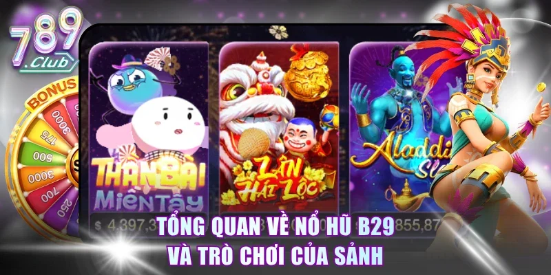 Tổng quan về nổ hũ B29 và trò chơi của sảnh